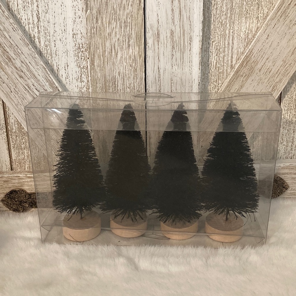 Target Halloween Bottle Brush Trees
